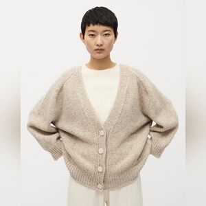 Beautiful Babaa cardigan no51 in Mist